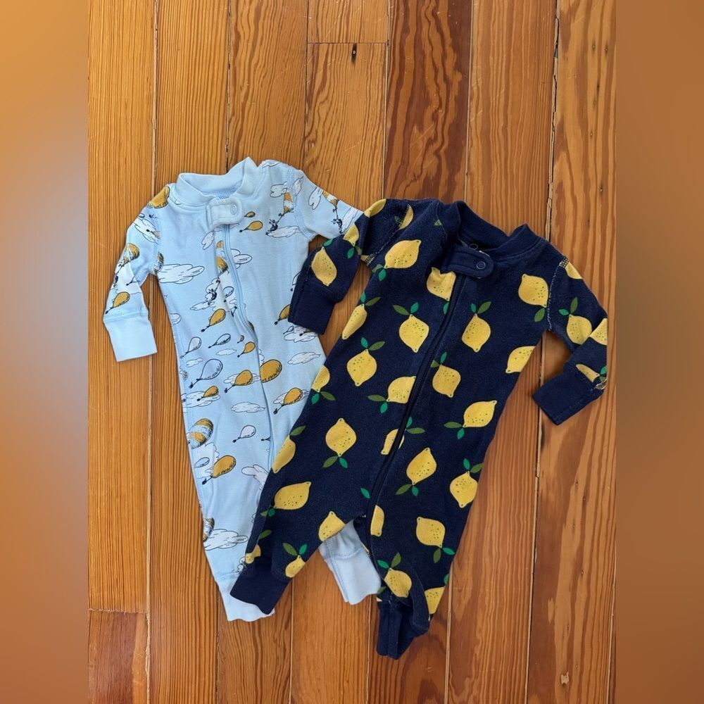 Hanna Andersson Blue and Navy Kids Pajamas